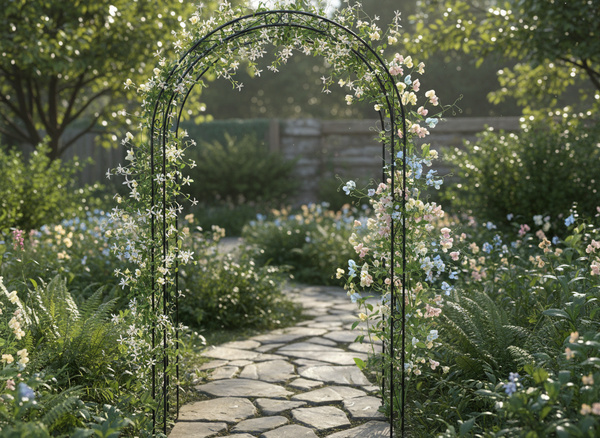 PERGOLA OGRODOWA 130 X 39 X 260 CM