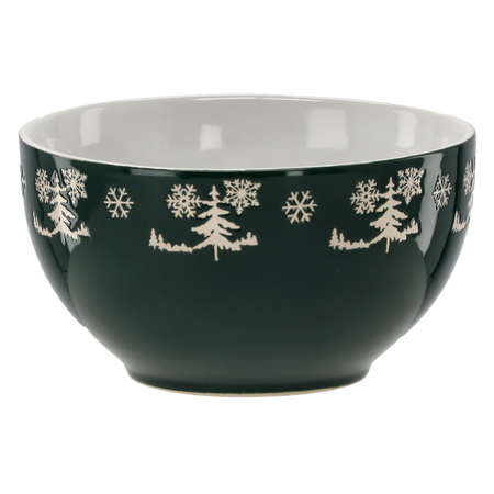 CERAMIC BOWL 550 ML "CHRISTMAS" PACK=4PCS