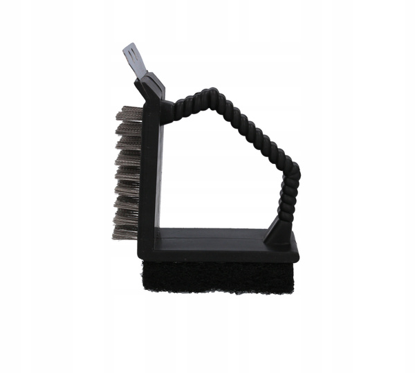 GRILL BRUSH / SCRAPER WITH SPONGE