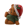 FIGURINE OF THE NATIVITY SCENE - BEAR WITH A PRESENT 28 X 22,5 X 29 CM LED