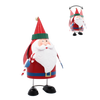 CHRISTMAS DECORATION - METAL SANTA CLAUS 13.5 x 12 x 21 CM