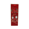 CHRISTMAS WINE GIFT BAG "CHRISTMAS TO YOU" 36 x 12 x 10 CM MIX DESIGNS