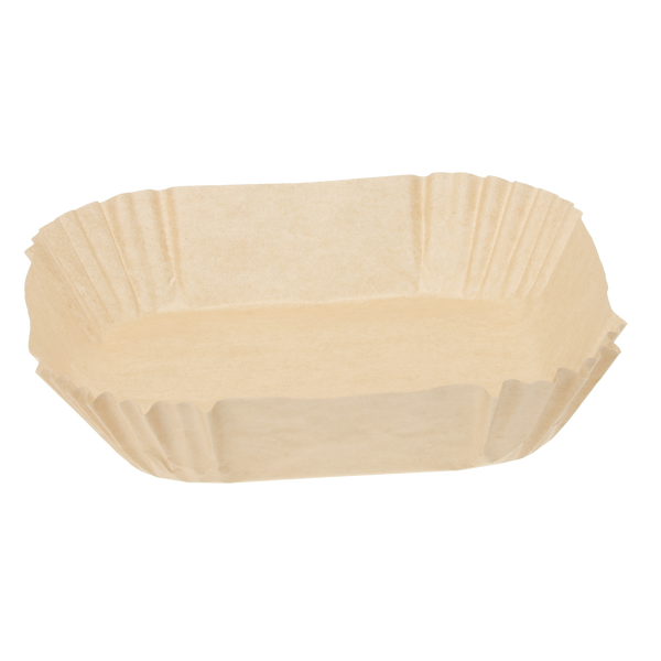 SADA 50 NÁPLNÍ DO FRITOVACIEHO HRNCA BEZ TUKU PAPIEROVÉ ŠTVORCOVÉ 16 X 4,5 CM *2565