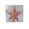 TREE TOPPER 20 CM STAR OLIVE/COPPER/GRAPHITE