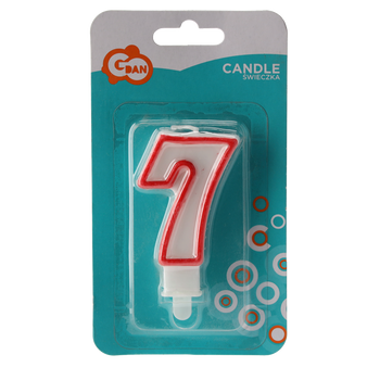 CANDLE"7" NUMĂR*1244*9055*