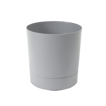 Ghiveci cu farfurie AURA 350MM GRIS*71283