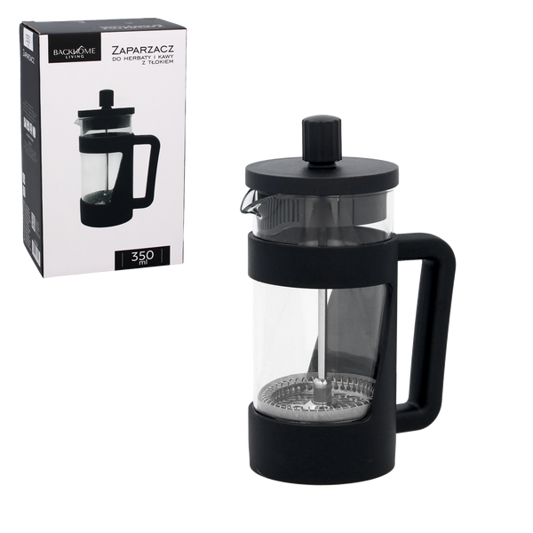 ZAPARZACZ DO HERBATY I KAWY 350 ML Z TŁOKIEM *1526