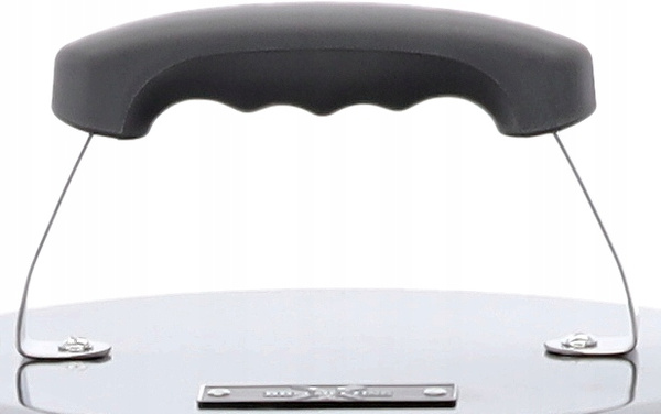 GRILL WĘGLOWY KULISTY Z POKRYWĄ I BLATEM 90 x 70.5  x 111 CM