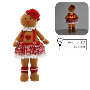 PERSOANĂ FEMEIE STAND LEGAL 22 X 18 X 46 CM LED *1667