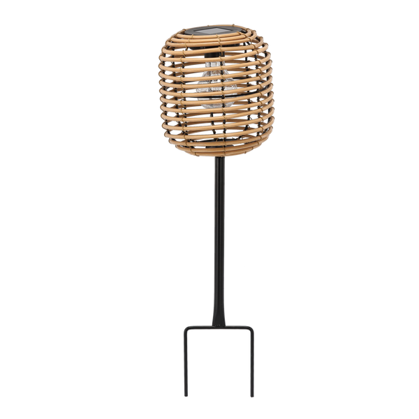 LAMPION SOLAR MAROON OVIL 53 CM ÎNFIPSAT *0190