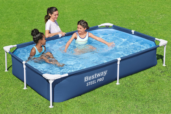Steel Pro®  8'6" x 67" x 24"/2.59m x 1.70m x 61cm Pool