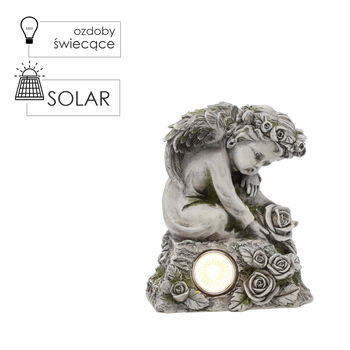 FIGURKA - ÎNGERAȘ 13 x 9 x 16 cm LED ambalaj=2buc *8845