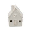 FIGURINE OF THE NATIVITY - CERAMIC HOUSE 9.7 X 6.8 X 14.2 CM LED pack=2pcs