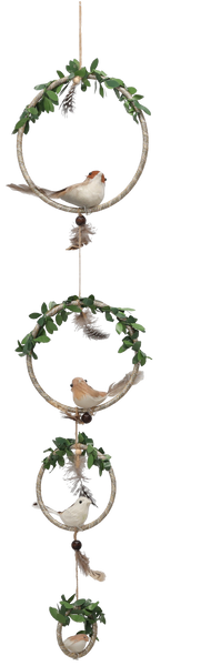 DECORAȚIUNE DE PAȘTE - CORONITE CU PISICI 15,5 x 70 CM *9625