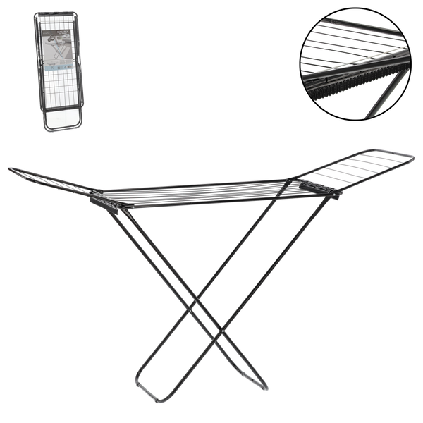 Uscător de rufe IDA cu două suporturi pentru șosete 180 x 55 x 102 CM *1167