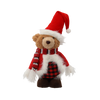HOLIDAY BEAR WITH ADJUSTABLE LEGS 30 - 45 CM BOY / GIRL