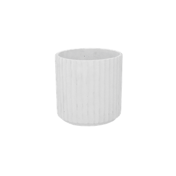 Cement cover for pot 17 x 17 x 17 CM White