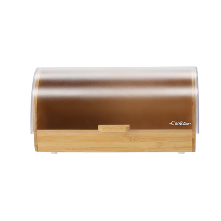 CHLEBAK MENTA - BAMBUSOVÝ S PLASTOVÝM POKRYVOM 38 x 28 x 18,5 CM *3185