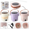 PORTABLE TOURIST WASHING MACHINE - MINI - MIX COLORS 29 X 30 X 28 CM