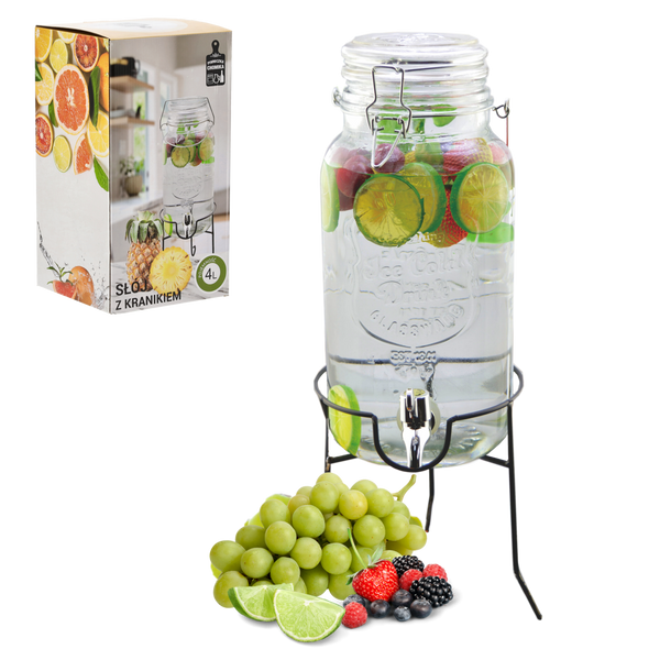 BORCAN 4 L CU ROBINET PE SUPORT *2010