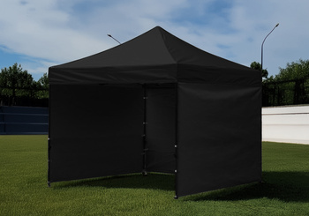 TRADE TENT 3 X 3 M BLACK
