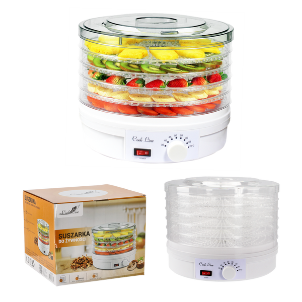 SUSZARKA DO ŻYWNOŚCI 5-POZIOMOWA 245W FI 32 CM *7885