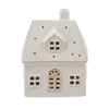 FIGURINE OF THE NATIVITY - CERAMIC HOUSE 13.5 X 8 X 17.2 CM LED pack=2pcs