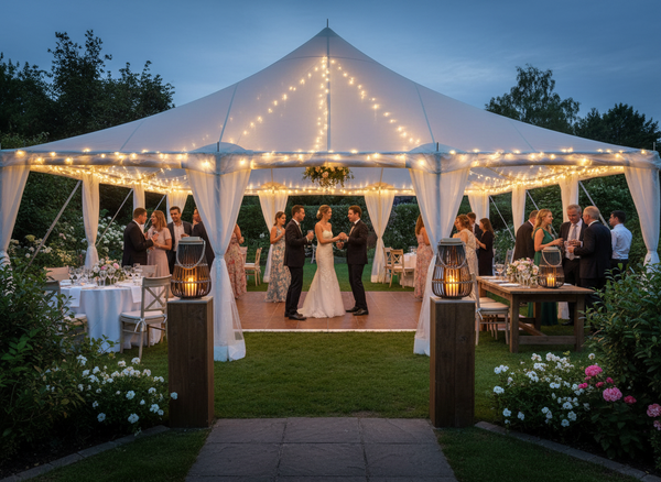 LAMPION DREWNIANY 25 x 40 CM Z WKŁADEM SZKLANYM - CZARNY