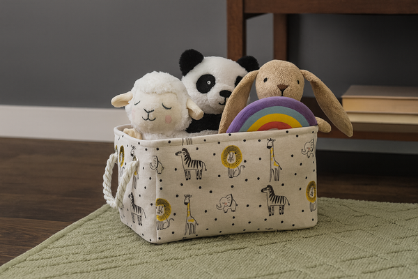 RECTANGULAR BASKET SAFARI SIZE S