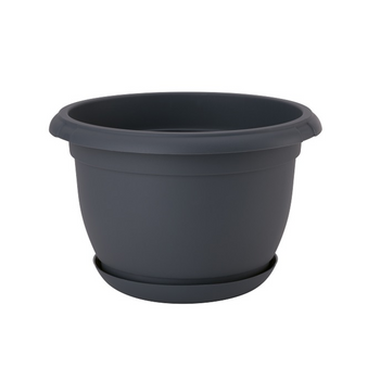 POT MALTA 210MM ANTHRACITE*0258