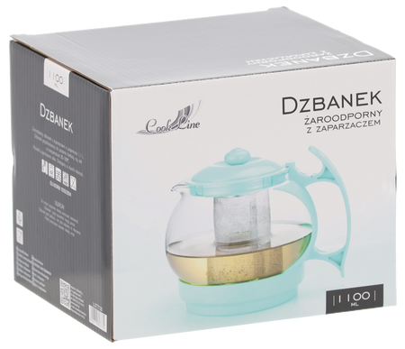 HEAT-RESISTANT JUG WITH INFUSER 1.1 L