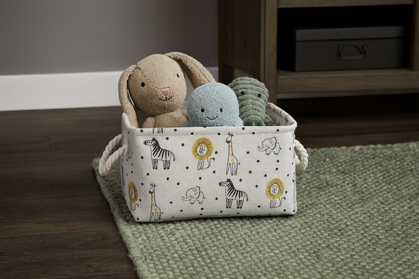 RECTANGULAR BASKET SAFARI SIZE S