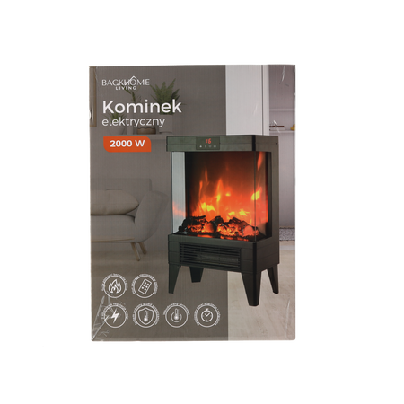 KOMINEK ELEKTRYCZNY - 32,2 x 18 x 52,3 CM - 2000W *7308