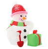 INFLATABLE SNOWMAN LED 180 CM