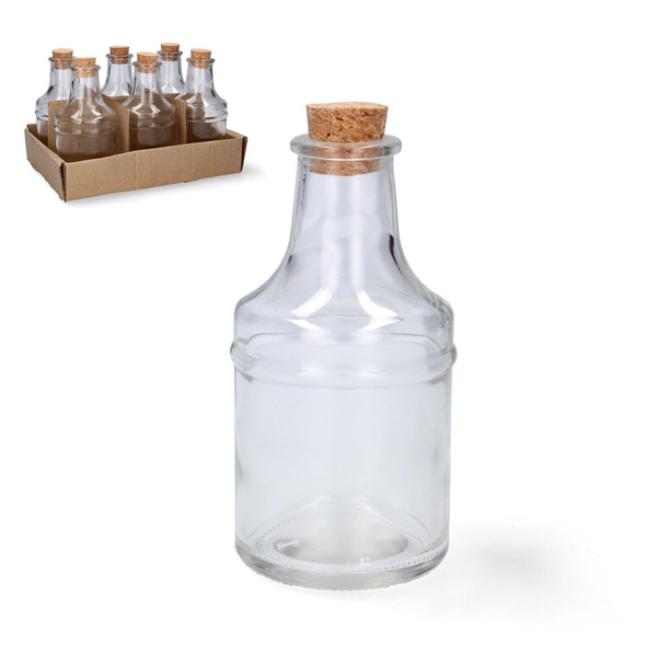 FĽAŠA 200 ML + ZÁTKA DISPLAY=6ks *6814