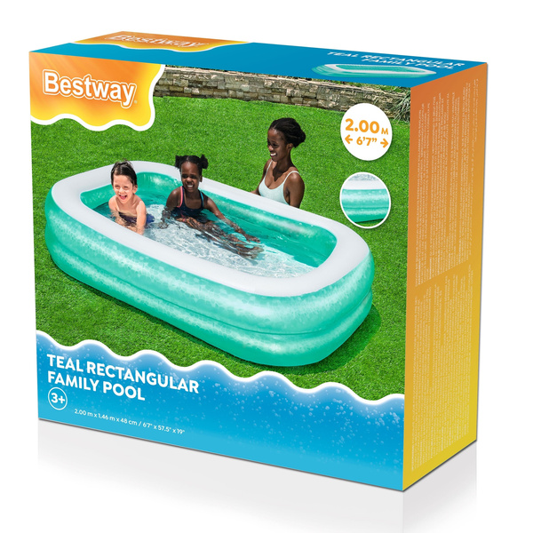 Piscină gonflabilă pentru familie 201CMX150CMX51CM *0519 *7982