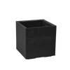 Kvetináč Karo 300x300mm doska recyklovaný čierny*47758