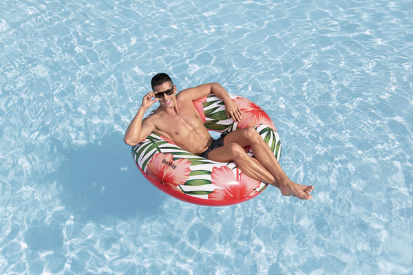 KOŁO PLAŻOWE DMUCHANE PALMA 119CM *2183