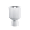 POT KELI MIKA 400MM WHITE*7712
