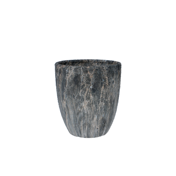 OSŁONKA CERAMICZNA NA DONICZKĘ 20,5 x 20,5 x 23 CM EFEKT MARMURU *5610