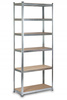 REGAŁ 6-POZIOMOWY 220 X 90 X 40 CM UDŹWIG PÓŁKI: 175 KG *0636