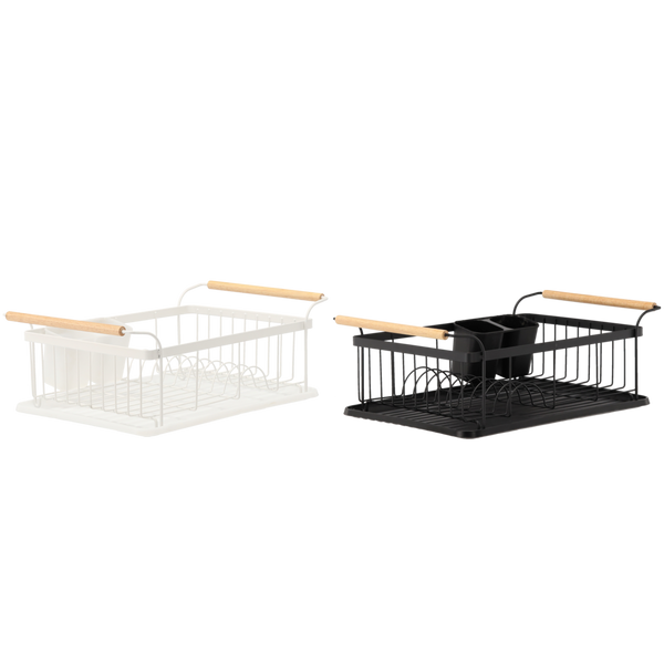 Suport pentru vase 47,5 x 32 x 18,6 CM MIX 2 CULORI ALB/NEGRU *9011