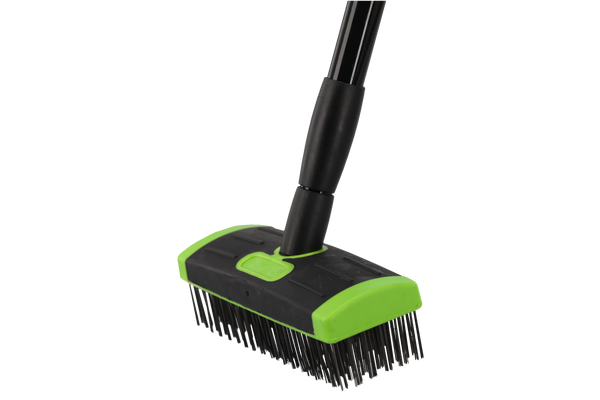 TELESCOPIC BRUSH FOR WEEDS / PAVING STONES 3IN1