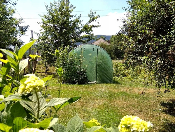 TUNEL FOLIOWY OGRODOWY 2 SEGMENTOWY ZIELONY 2 x 2 x 2 M