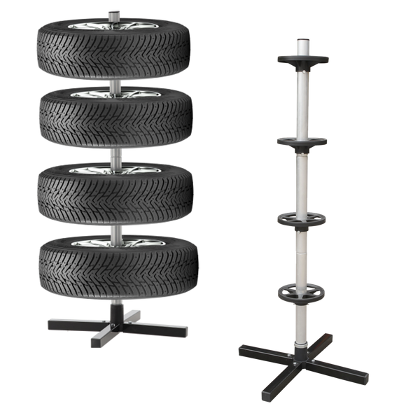 SUPORT PENTRU ANVELOPE CAPACITATE MAXIMĂ 100 KG 45 x 45 x 105 CM *5202