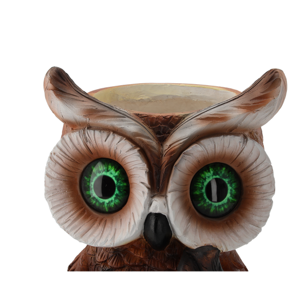 GARDEN FLOWERPOT - OWL 26 x 24 x 27,5 CM