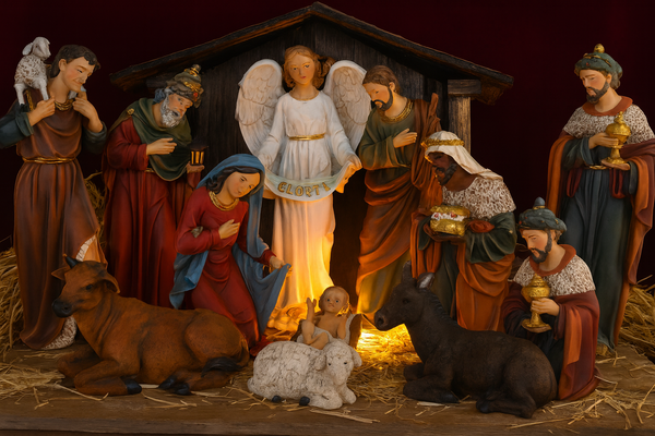 SADA FIGUR BOŽÍHO NAROZENÍ 11 KS 41 CM