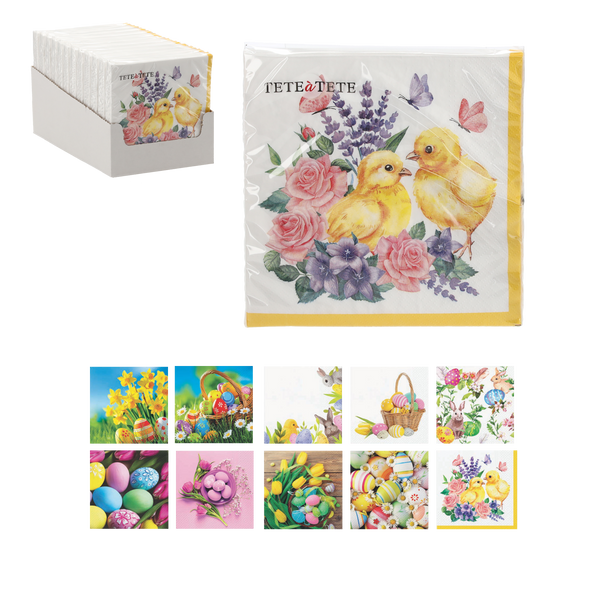 HOLIDAY NAPKINS EASTER/SPRING