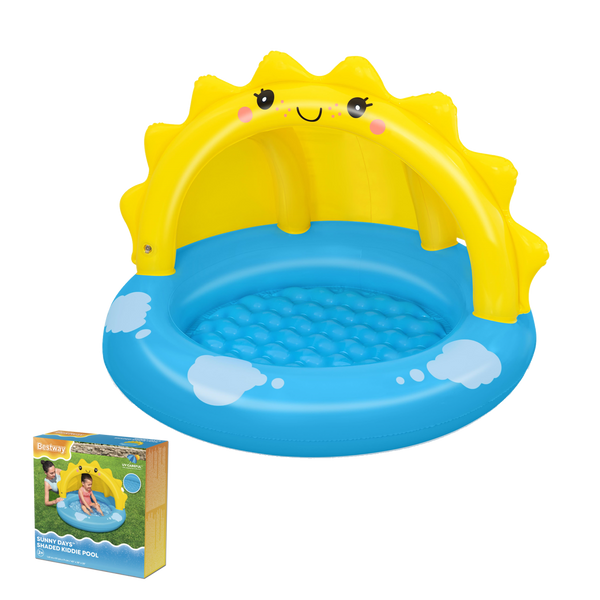 PISCINĂ DE JARDIN CU PRELATĂ 1.01 x 97 x 71 CM