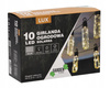 SOLÁRNÍ ZÁHRADNÍ ŘETĚZEC DÉLKA 2 + 1,8 M LUX 10 LED TEPLÁ BÍLÁ *3668